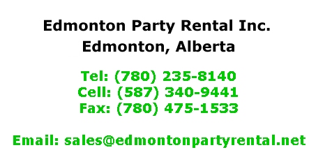 Edmonton Party Rental Inc.