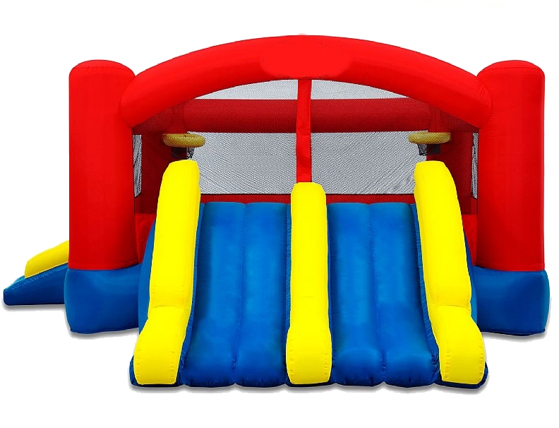 Triple Play Bouncer with Two Slides (Double Slide)